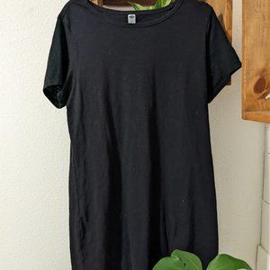 Black T-shirt Dress (Old Navy)